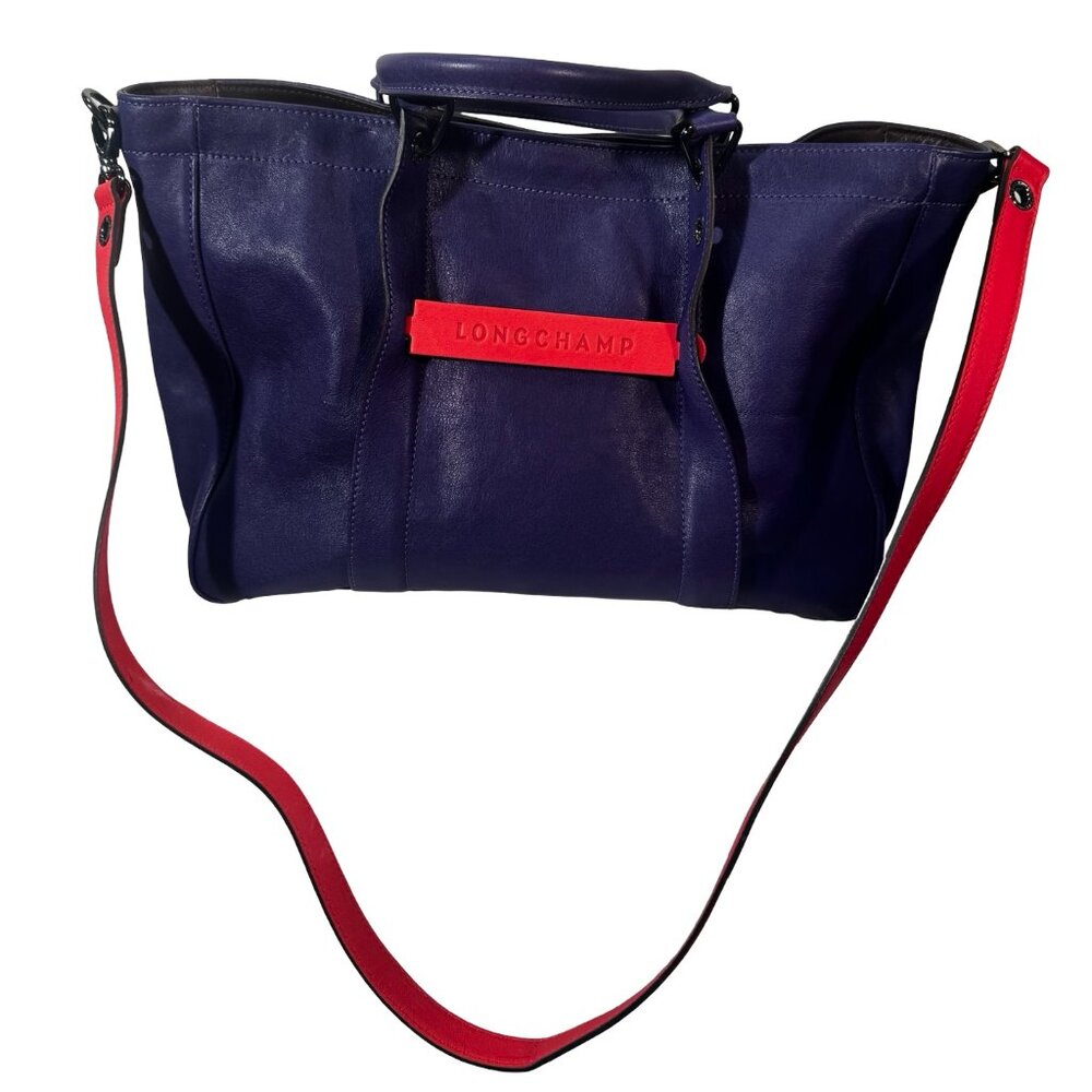 Longchamp 3D leather handbag